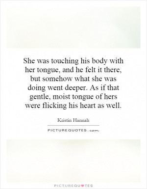Gentle Touch Quotes