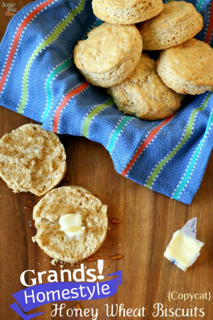 Pillsbury Grands Homestyle Honey Wheat Biscuits {Copycat} Recipe