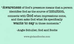 ... the Sense of Hearing http://www.godandboobs.com/does-god-speak-to-us