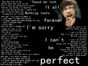 Simple Plan Perfect Lyrics