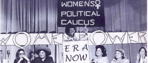 Photo of 1972 meeting of the National Women’s Political Caucus
