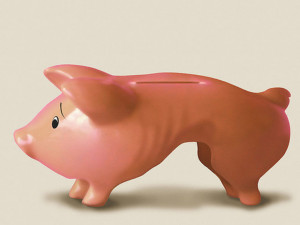 How full is your piggy bank?