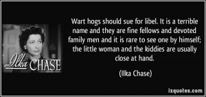 Wart hogs should sue for libel. It is a terrible name and they are ...