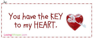 You Have the Key to My Heart Poem