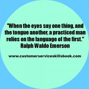 Non Verbal Communication Quote – Ralph Waldo Emerson