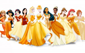 Disney Princess Orange