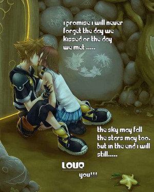 Kingdom Hearts Quotes Love Kingdom hearts quotes love