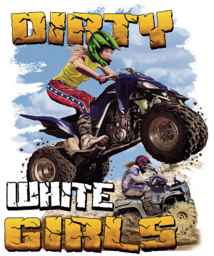 DIRTY WHITE GIRLS-4 WHEELERS -CONFED PANTS
