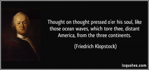 More Friedrich Klopstock Quotes