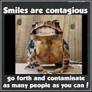 smiles are contagious
