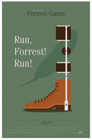 Forrest Gump Movie Poster Series