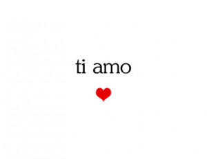 love you in Italian - Card for him or her - ti amo - Gift for a ...