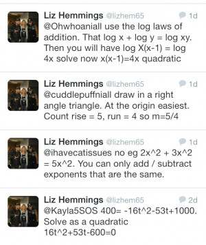 Liz Hemmings Helping the 5sos Family do Math.Does your fandom do that?