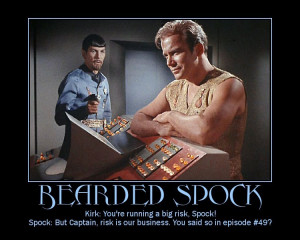 James T. Kirk Kirk&Spock - Inspirational Posters