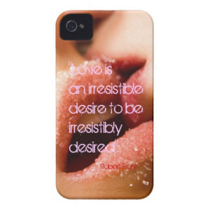 Robert Frost love quote sugar kiss bachground iPhone 4 Case-Mate Cases