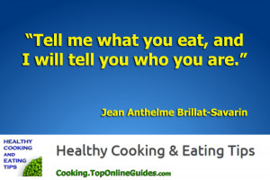 Healthy Cooking & Eating Quote #2: