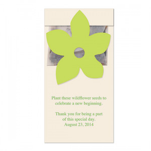 Grow wildflowers with these Wildflower Seed Packet Seed Paper Wedding ...
