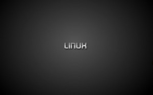 Linux Black wallpaper