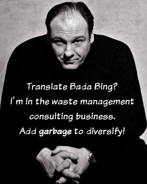 Tony Soprano on translation