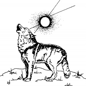 College with School Mascot Wolf