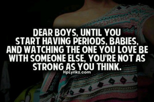 Dear boys