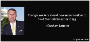 Younger workers should have more freedom to build their retirement ...