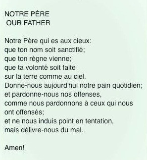 Lords Prayer 1662 Anglican Version The Book Of Common Prayer