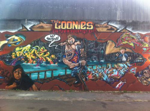 Daily Graffiti: Goonies never