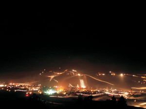 Glamis-Competition Hill at Night