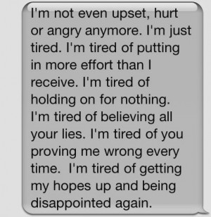 Tired Being Hurt Quotes Pictures