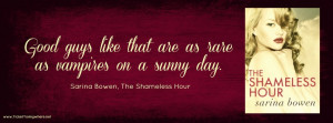 Review: The Shameless Hour by Sarina Bowen