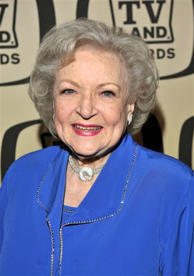 Betty White in 2010 as a big hit on Saturday Night Live - (Lester ...