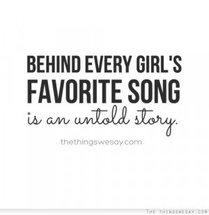 Behind Every Girl Favorite Song Untold Story