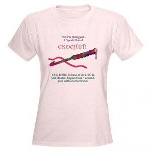 BilingualCrochet T-Shirt on