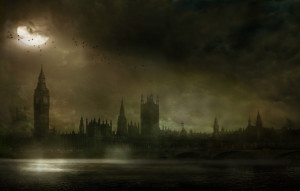 The testament of sherlock holmes, london, night, bridge, river, thames ...