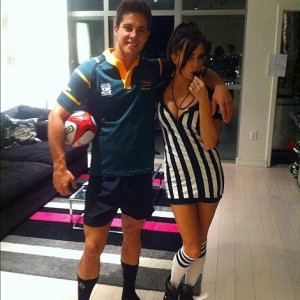 Dean Geyer & Jillian Murray on Halloween 2012