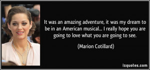 More Marion Cotillard Quotes