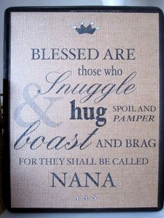 ... and aprons have been on my mind alot this week. I love you Nanny