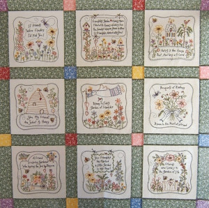 Home | Seasons & Holidays | Summer | Friendship's Garden Quilt