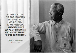 former South African leader and a great human being, Nelson Mandela ...