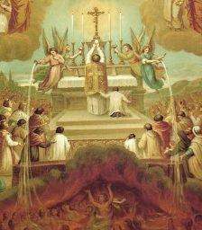 The Holy Mass is a powerful way to aid the Poor Souls in Purgatory.