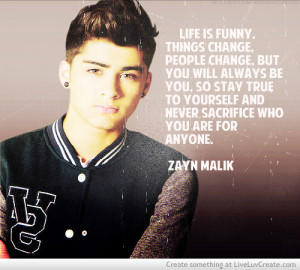 Zayn Malik Quote