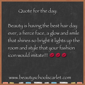 Friday Morning Beauty Quote