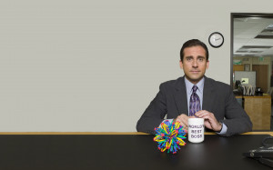 TV Show - The Office (US) The Office Office Steve Carell Wallpaper