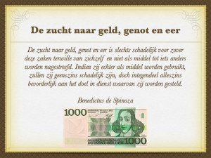 van Baruch Spinoza, de wereldberoemde Amsterdamse filosoof uit de ...