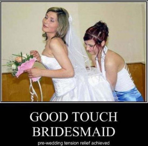 pre wedding stress funny signs