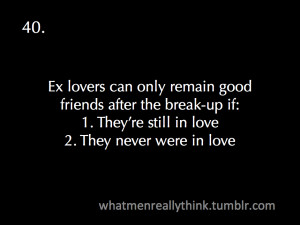ex boyfriend around.