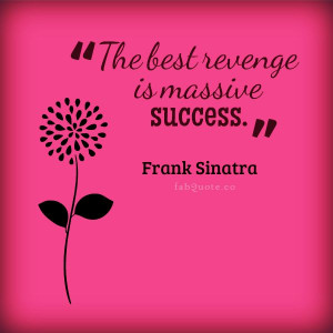 Frank Sinatra “Massive Success” Quote