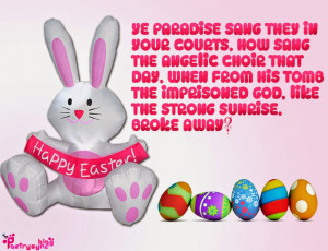 Happy Easter Day Quotes Happy easter day quote image. 