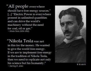 Nikola Tesla - Free Energy Sources For All... To find more Famous ...